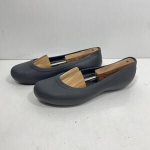 Crocs Flats Womens 9 Kadee Ballet Black Slip On Shoes Casual Waterproof Comfort